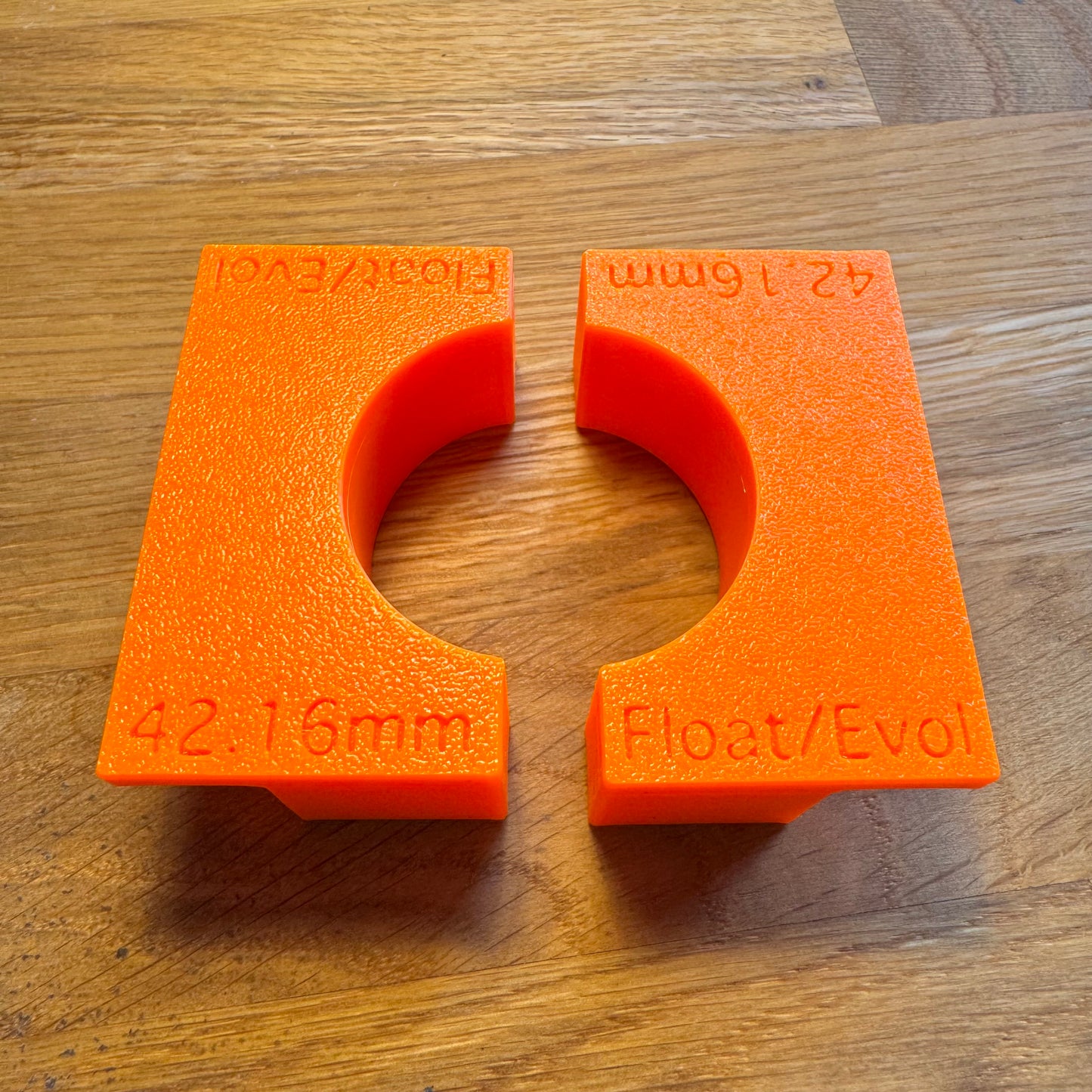 Fox Rear Shock Body Float/Evol Magnetic Soft Jaws / Vice Block - STL File Download