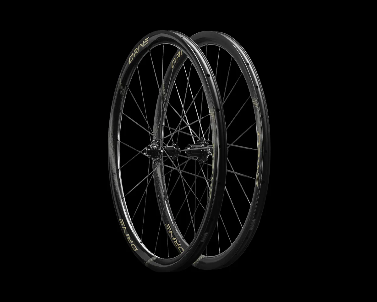 Elite-Wheels Drive 36D II - Disc Brake - Carbon Wheelset