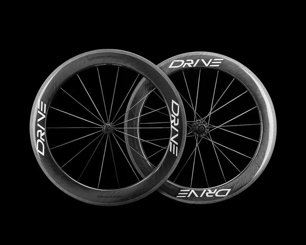 Elite-Wheels Drive 65V - Rim Brake - Carbon Wheelset