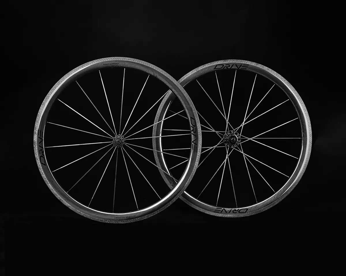 Elite-Wheels Drive 40V - Rim Brake - Carbon Wheelset