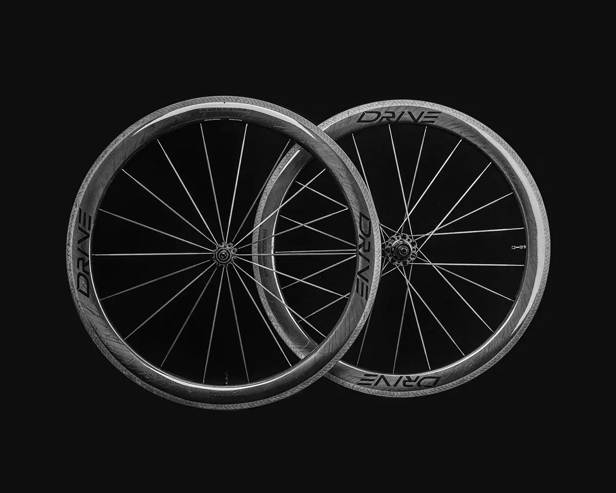 Elite-Wheels Drive 50V - Rim Brake - Carbon Wheelset