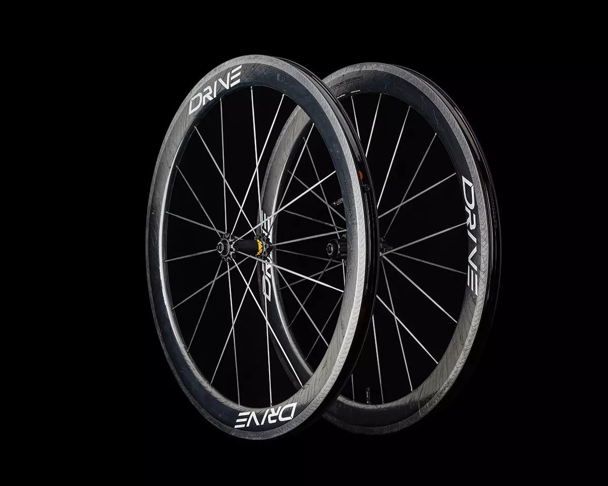Elite-Wheels Drive 50V - Rim Brake - Carbon Wheelset