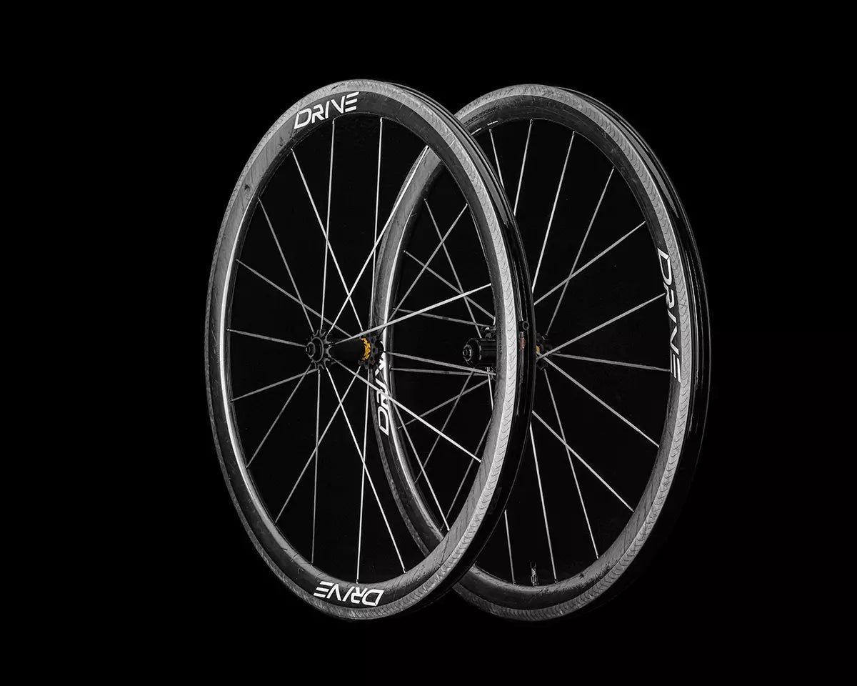 Elite-Wheels Drive 40V - Rim Brake - Carbon Wheelset