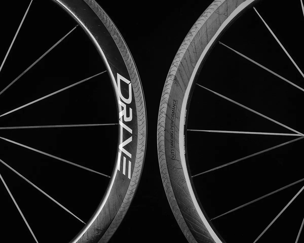 Elite-Wheels Drive 50V - Rim Brake - Carbon Wheelset