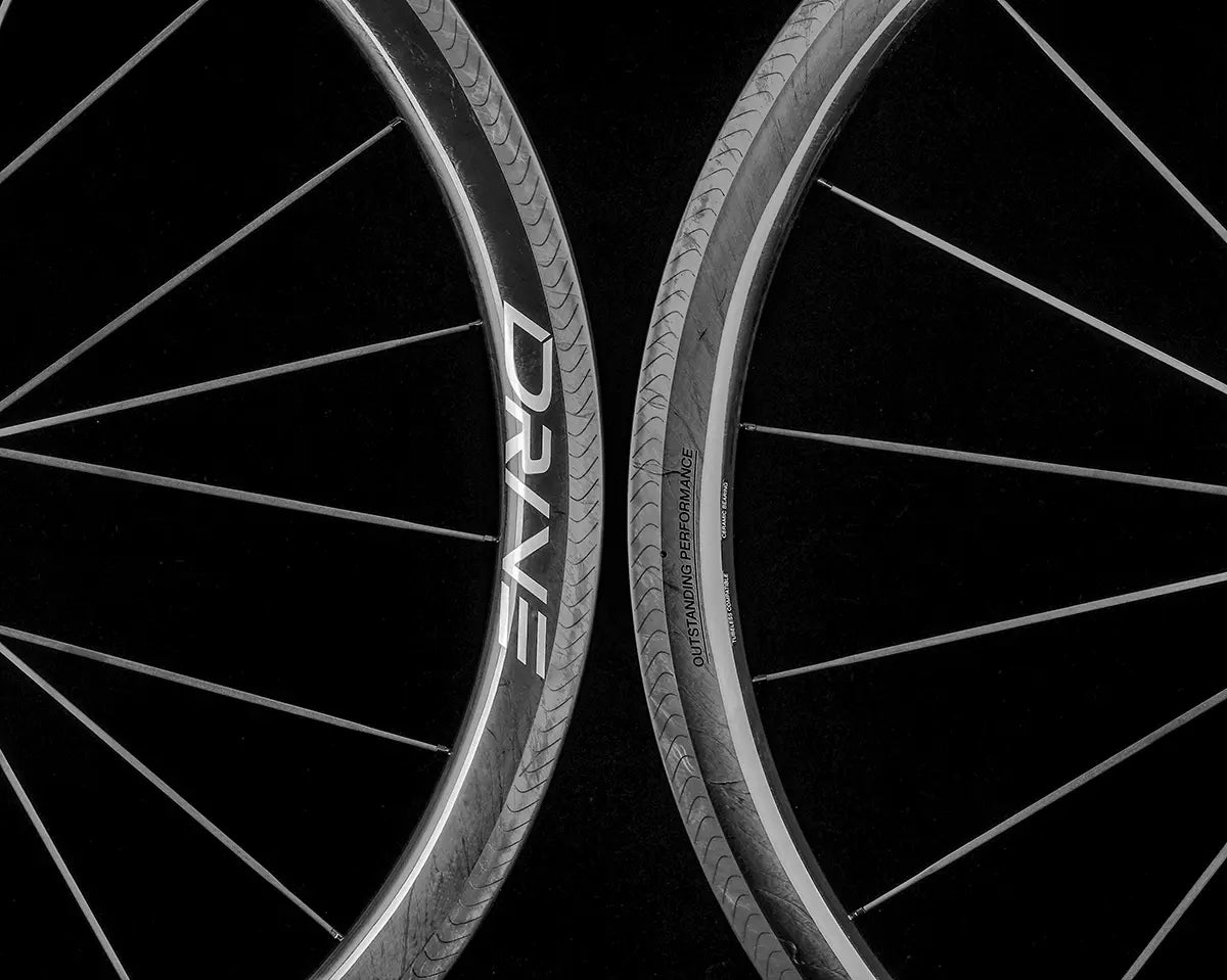 Elite-Wheels Drive 40V - Rim Brake - Carbon Wheelset