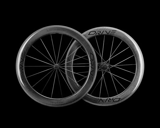 Elite-Wheels Drive 65V - Rim Brake - Carbon Wheelset
