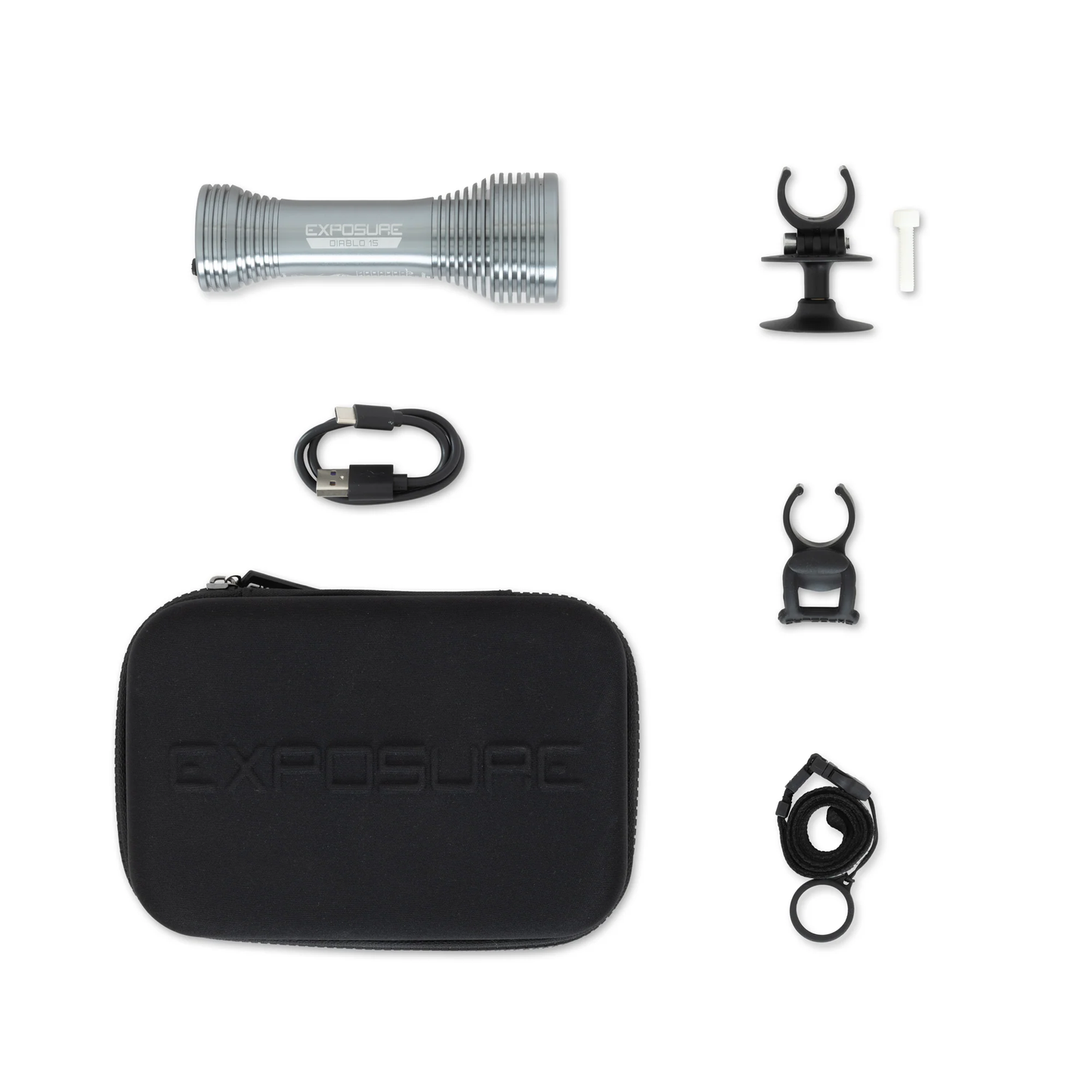 Exposure DIABLO 15 - 2000 Lumens | 1 - 36 Hours Runtime | 118g