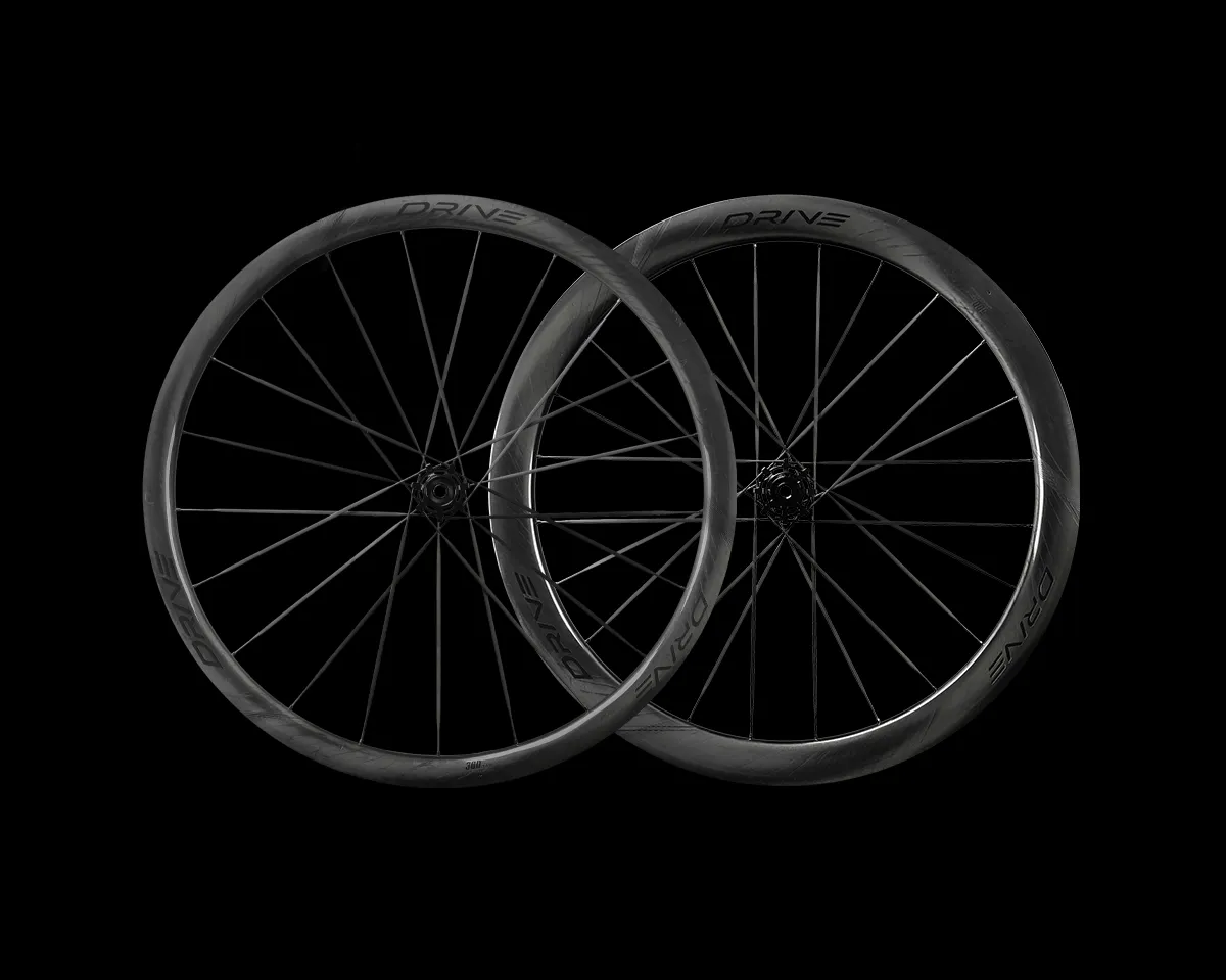 Elite-Wheels Drive II Mixed Depth - Disc Brake - Carbon Wheelset