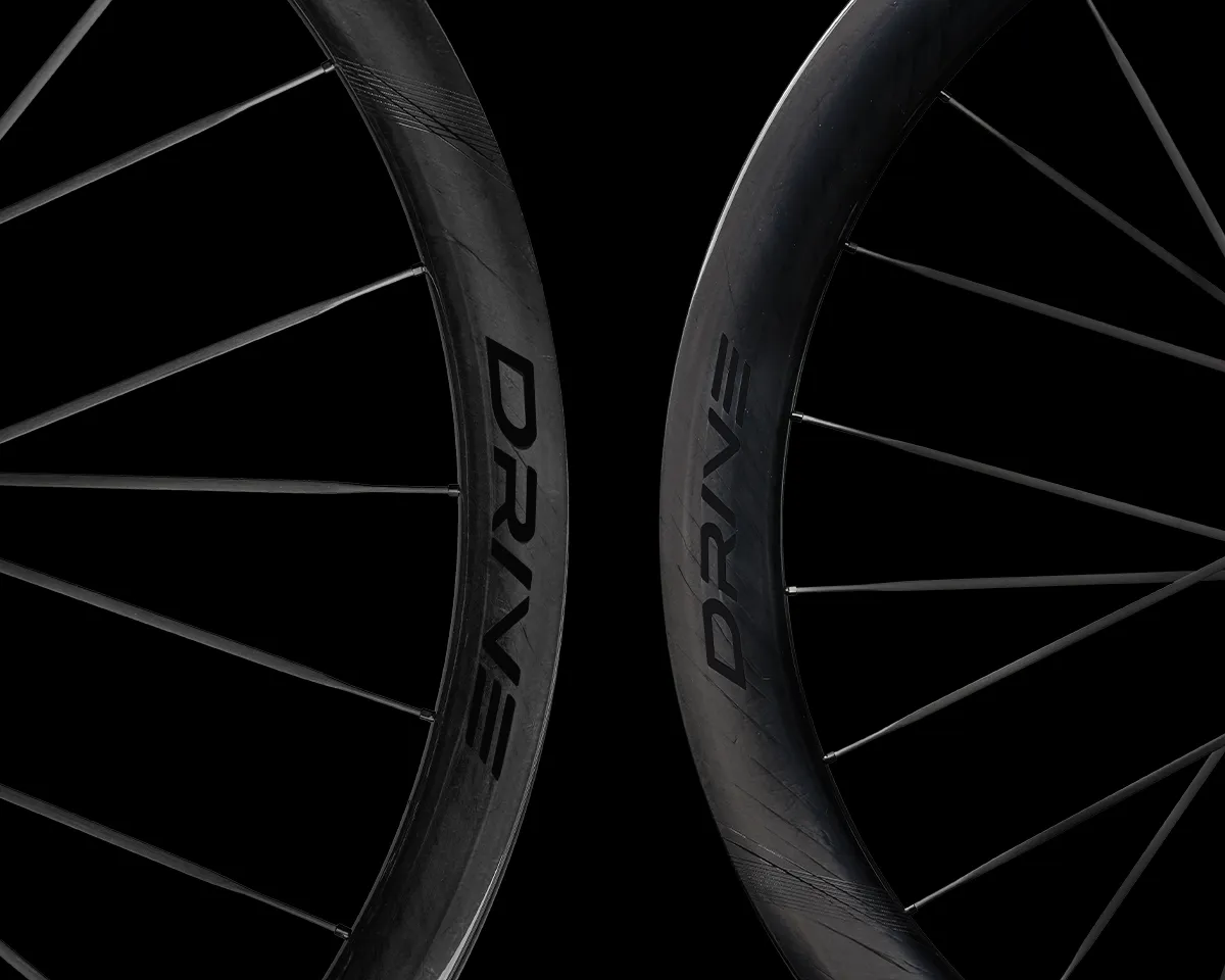 Elite-Wheels Drive II Mixed Depth - Disc Brake - Carbon Wheelset