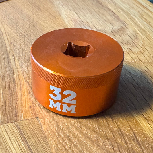 32mm Fork Top Cap Socket Tool - Fits Fox 36/38/40